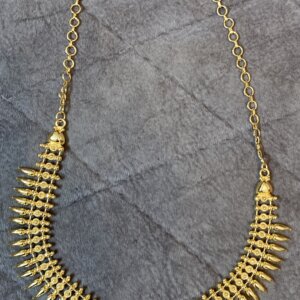 Short Mullai Arumbu Necklace – Elegant Traditional & Modern Jewelry